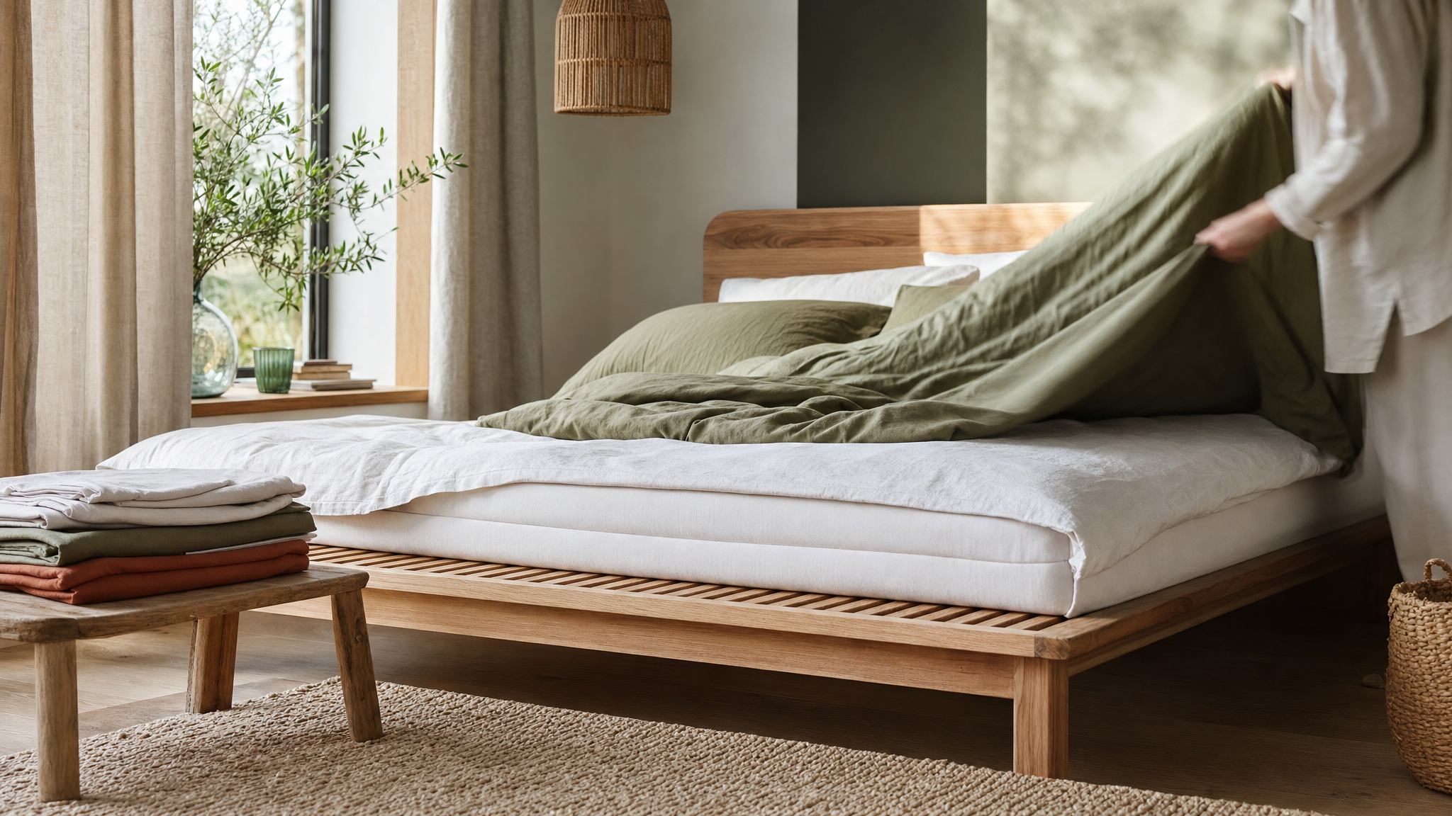 Literie saine : matelas, sommier, draps et oreillers