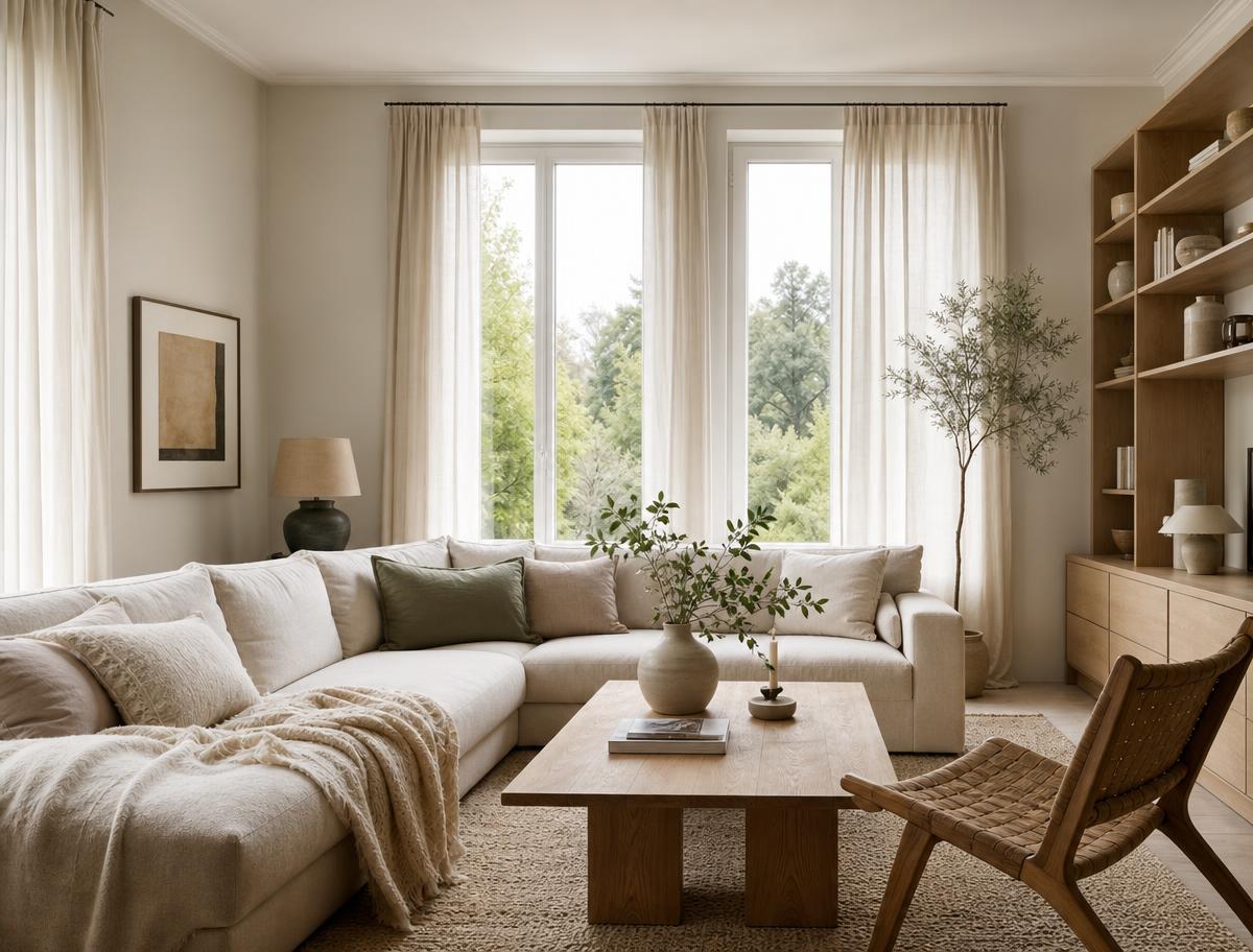 Un salon qui respire